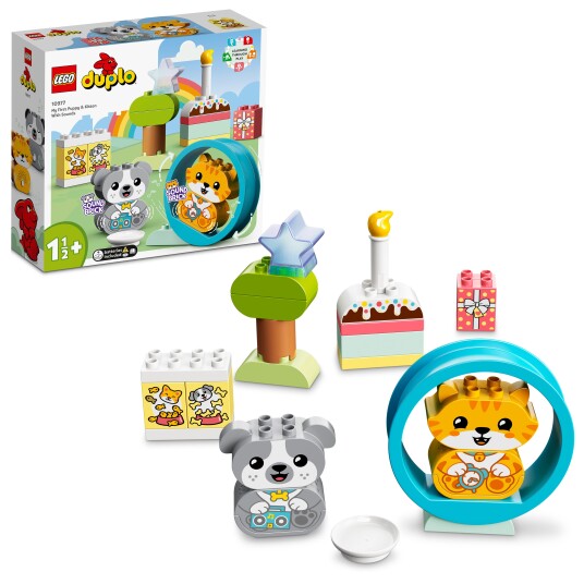 Lego Duplo Min Første Valp Og Kattunge Med Lyd 10977