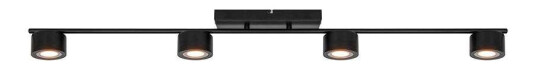 Nordlux - Clyde 4 Taklampe Black Nordlux Nordlux - Clyde 4 Taklampe Black Nordlux