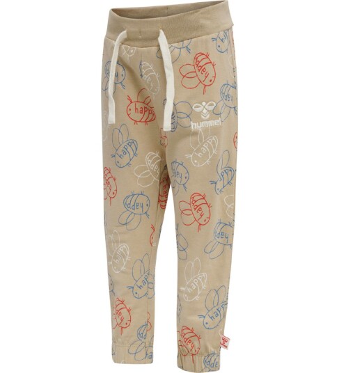 Hummel Joggebukse hmlKIAN Humus 74 Joggebukse Beige