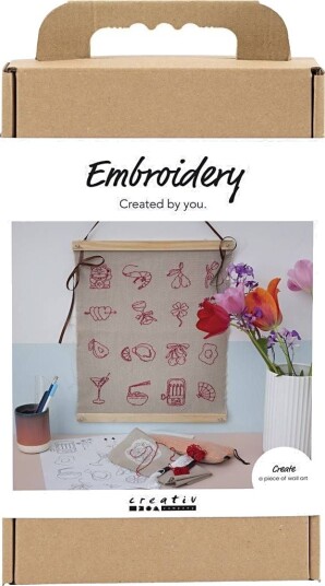 Creativ Company DIY Broderisett Veggbilde