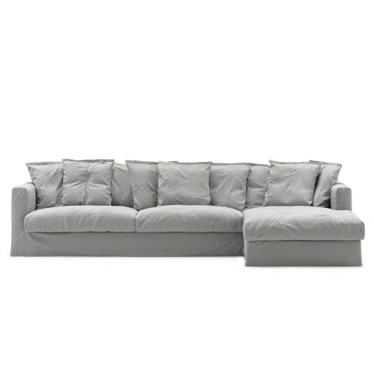 Decotique Le Grand Air 3 Seter Sofa Lin Divan Høyre Foggy Morning