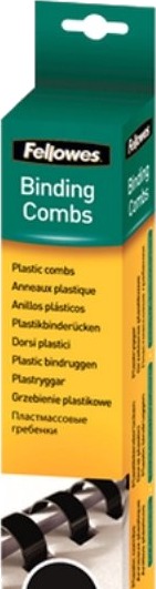 Fellowes Fellowes 5331902 A4 Plast Svart 100 Ark 1,4 Cm 14 Mm