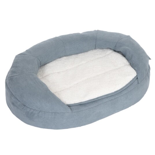 Zooplus Exclusive Oval Hundeseng Memory Grå L 72 X B 50 X H 20 cm Zooplus Exclusive Oval Hundeseng Memory Grå L 72 X B 50 X H 20 cm