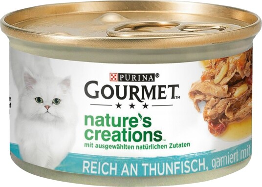 Gourmet Våtfôr Nature'S Creations Tunfisk Med Tomat 12 X 85 G