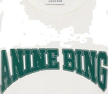 Anine Bing Dame Topper Hvit XS, Anine Bing Dame Topper Hvit XS,