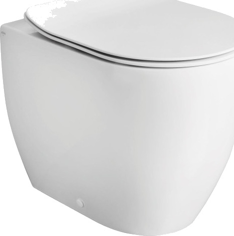 Toalett Lavabo Glomp BTW Rimless Gulvstående Toalett Lavabo Glomp BTW Rimless Gulvstående