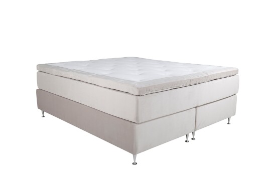 Venture Design Furudal kontinental seng Beige fløyel 180 cm Fast Beige Venture Design Furudal kontinental seng Beige fløyel 180 cm Fast Beige