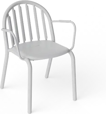 Fatboy Fred'S Spisestol med armlener Light Grey Fatboy Fred'S Spisestol med armlener Light Grey