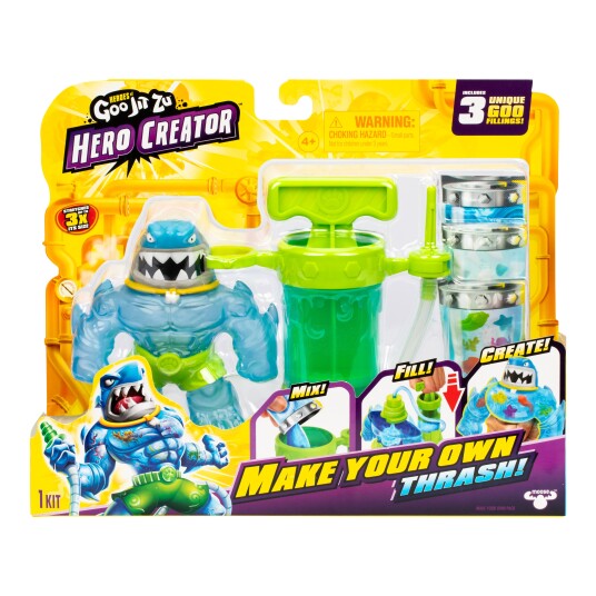 Goo Jit Zu Hero Creator Trash Figur