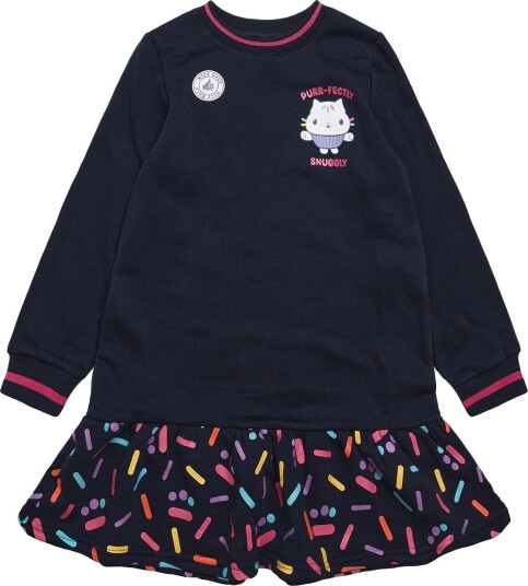 Gabby"s Dollhouse Dress NAVY 128 Gabby"s Dollhouse Dress NAVY 128
