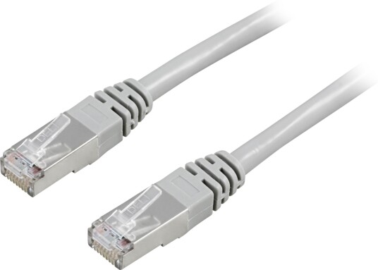 Deltaco 50m FTP Cat.5e Nettverkskabel RJ-45 Grå