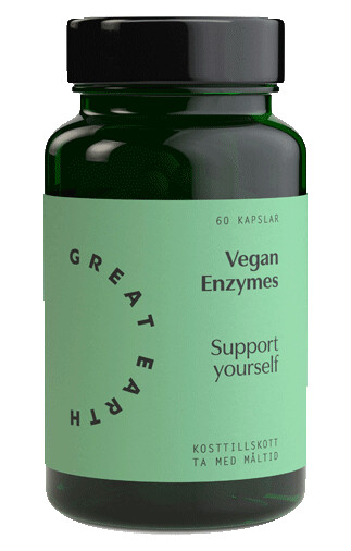 Vegan Enzymes, 60 kapsler Vegan Enzymes, 60 kapsler