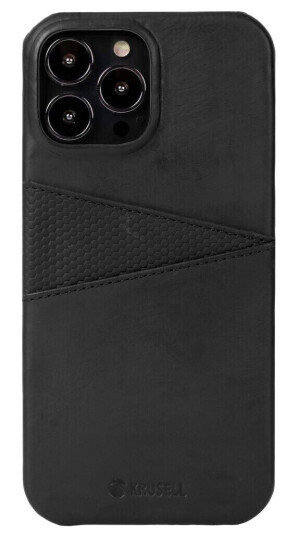 Krusell Skinn Cardcover Iphone 13 Svart