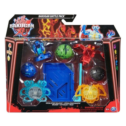 Bakugan Battle Pack S1 5-Pakning - Special Attack Nillious Bakugan Battle Pack S1 5-Pakning - Special Attack Nillious