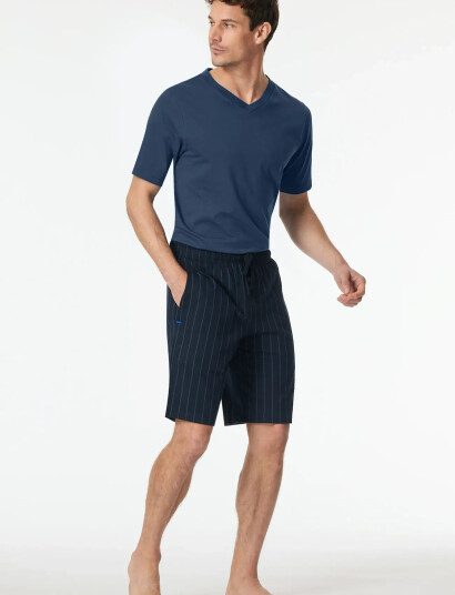 Schiesser Bermuda - Mix + Relax - Navy - S