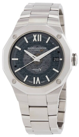 Baume & Mercier Herreklokke M0A10702 Riviera Grå/Stål Ø42 mm Baume & Mercier Herreklokke M0A10702 Riviera Grå/Stål Ø42 mm