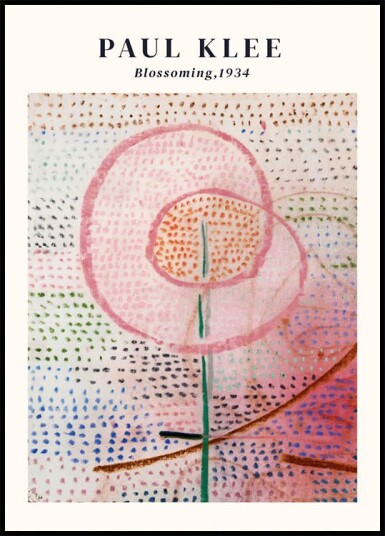 Paul Klee   Blossoming Plakat Plakat / 100x150cm