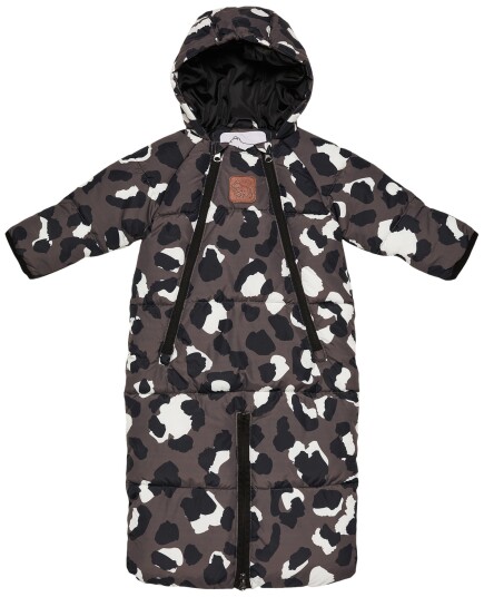 Nordbjørn Snowy 2-in-1 Babyoverall Leo Grey Nordbjørn Snowy 2-in-1 Babyoverall Leo Grey