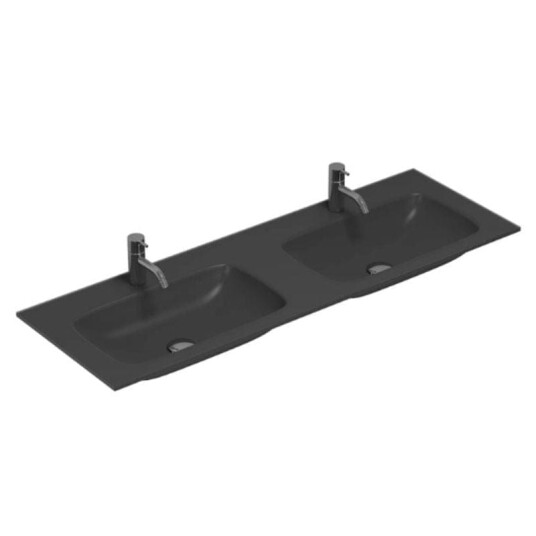 Dansani Calidris Form Servant Måltilpasset D40cm Mørk grå Matt / 200cm Dobbel