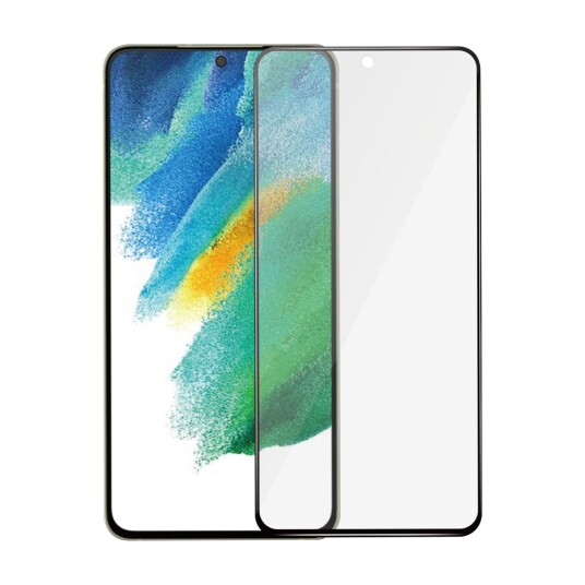 DACOTA PLATINUM TIGER GLASS SAMSUNG GALAXY S21 FE SKJERMBESKYTTER, SVART