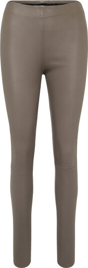 Coster Copenhagen Cc Heart Leggings In Leather Grey 34