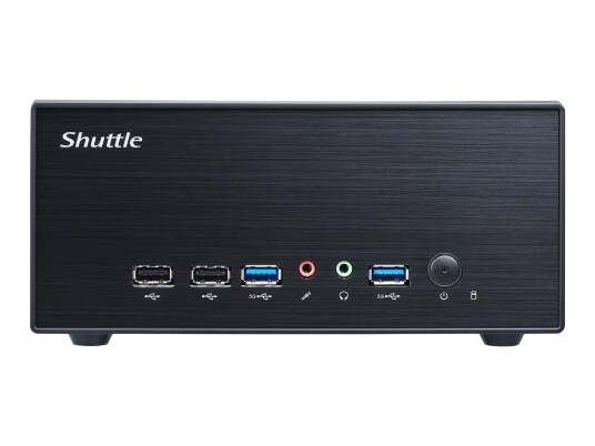 Shuttle XPC Slim XH510G2 Barebone Stasjonær PC Intel H510 Sort