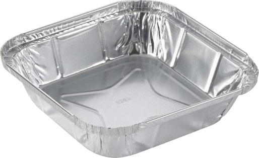 Foliebakke 8357 542Ml 153X153x34mm 100Stk/Pk.