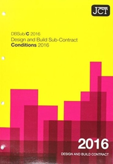 Jct: Design And Build Sub-Contract - Conditions 2016
