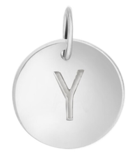 Pan Jewelry, Anheng i sølv med bokstav Y