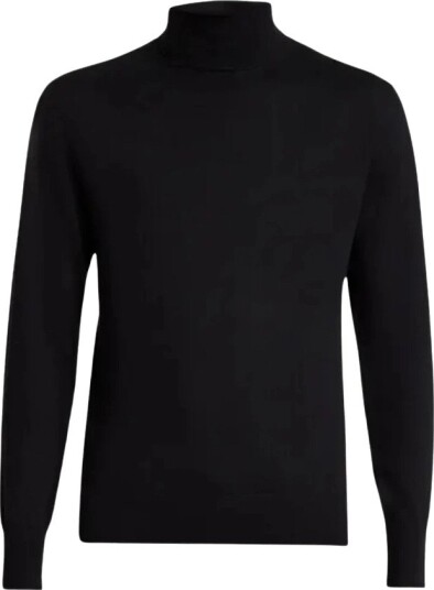 Dries Van Noten Herre Strikkevarer Svart L,