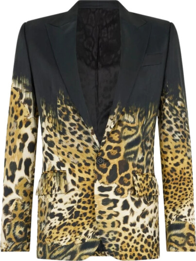 Roberto Cavalli Herre Jakker Brun M,