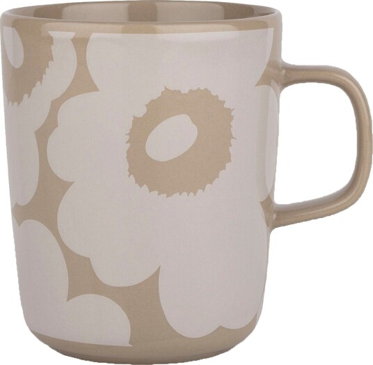 Marimekko Unikko kopp 25 cl Beige Marimekko Unikko kopp 25 cl Beige