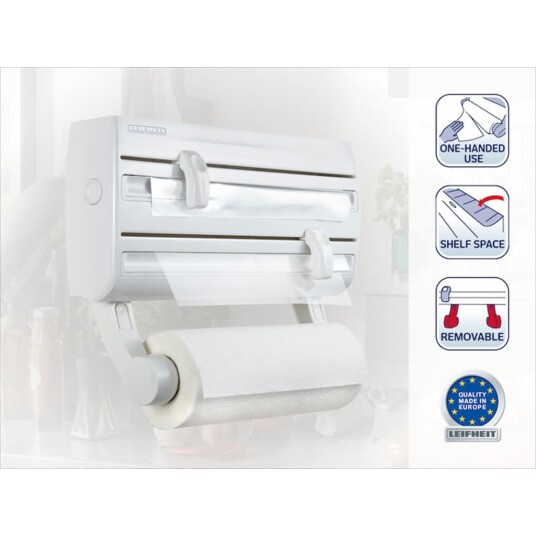 Leifheit Leifheit Veggmontert rullholder Parat F2 hvit 25771 415690