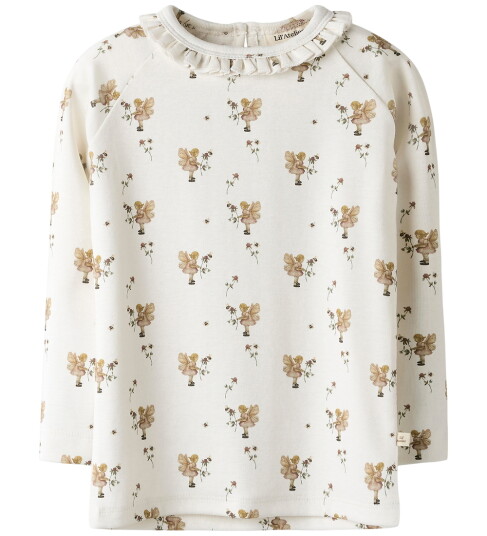 Lil"Atelier Coconut Milk Nmflayo Loa Ls Slim Topp Lil 92