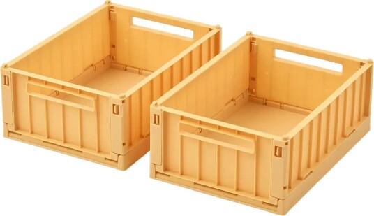 Liewood Weston Storage Box S 2-Pack - YUZU - One Size
