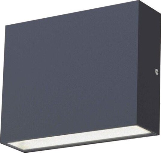 Llitt Per Ii Väggarmatur Led Ip54 3000K 6W 430Lm Antracit