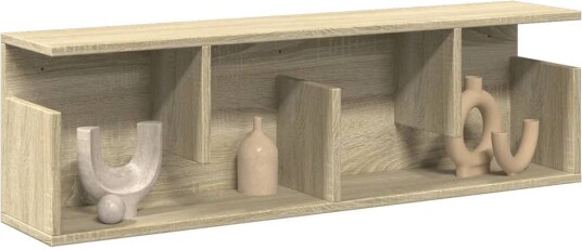 Veggskap 100x20x30 cm sonoma eik konstruert tre