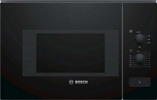 Bosch Serie 4 BFL520MB0 - Mikrobølgeovn - innebygd - 20 liter - 800 W - svart