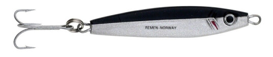 Remen Atomsilda sluk, 7 gram - Sort/Sølv Remen Atomsilda sluk, 7 gram - Sort/Sølv