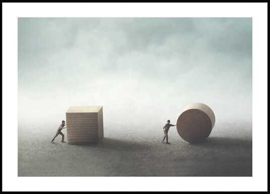 Different Strategies Plakat Plakat / 21x30cm