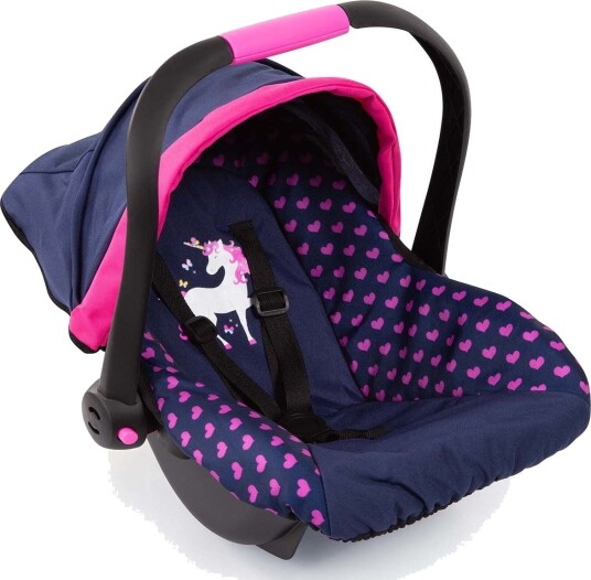 Bayer Design B Babystol Til Dukke Deluxe Blå/Rosa