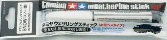 Tamiya Weathering Stick for modellbygging Snø