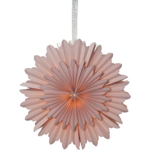 STAR TRADING CRYSTAL PAPIRSTJERNE ROSA 501-89