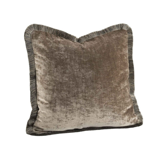 Garda Velvet putetrekk frynser beige Garda Velvet putetrekk frynser beige
