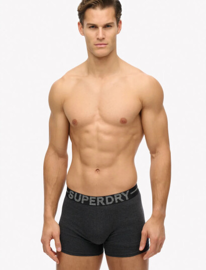 Superdry Boxer Triple Pack Grey L
