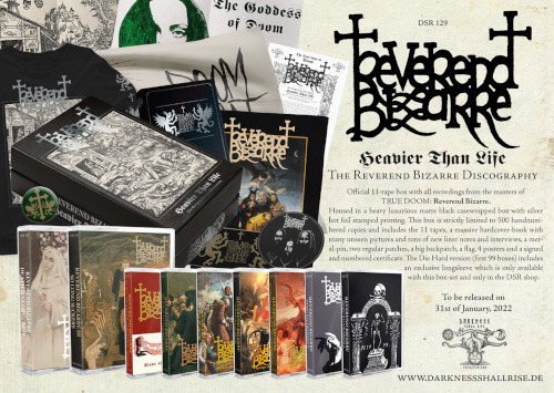 Reverend Bizarre  Heavier Than Life Box Set  Kassett