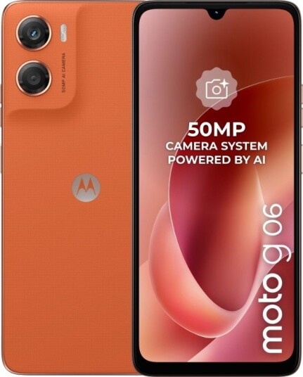 Motorola G06 64GB Mobiltelefon Arabesque med 5200 mAh Batteri Motorola G06 64GB Mobiltelefon Arabesque med 5200 mAh Batteri