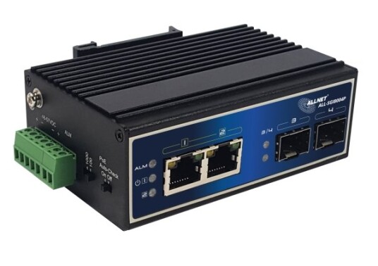 Allnet All-Sgi8004p, Uhåndtert, Gigabit Ethernet (10/100/1000), Gigabit Ethernet, Strøm Over Ethernet (Poe)