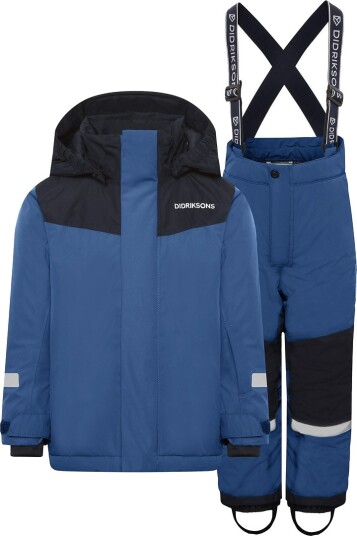 Didriksons Skisett   Skarre   Ultramarine   Didriksons   140   Ski Pants Blå Marineblå Svart