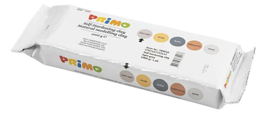 Creativ Company Self-hardening modeling clay Light grey 1000gr